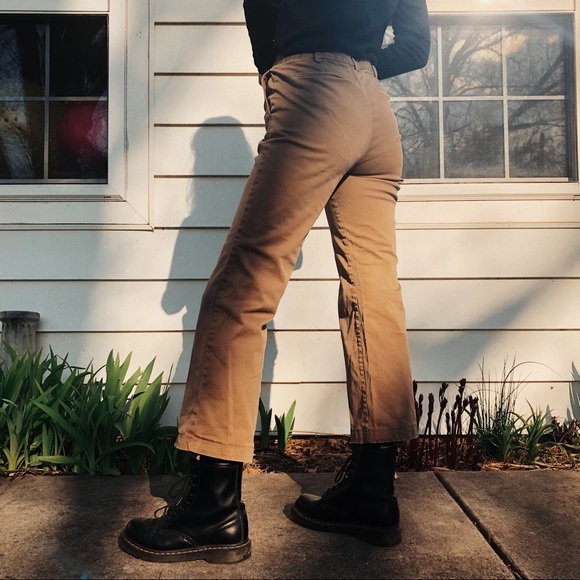 VINTAGE land’s end khakis size 4 - Picture 1 of 2